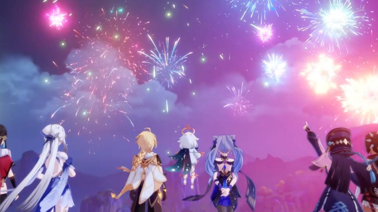 Genshin Impact Lantern Rite: All Fireworks Designs
