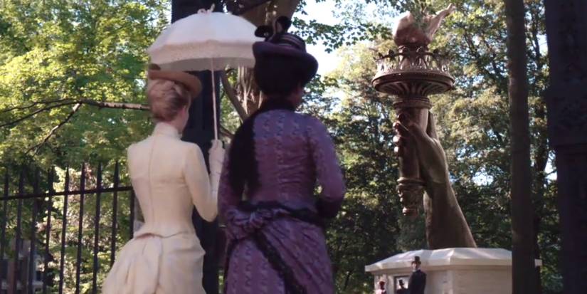 Why The Statue of Liberty's Hand Is In The Gilded Age (Where's The Rest ...