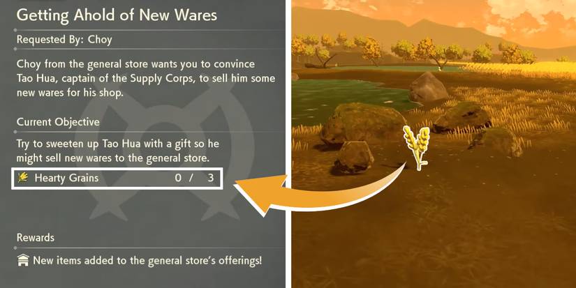 Hearty Grains Location in Pokémon Legends Arecus