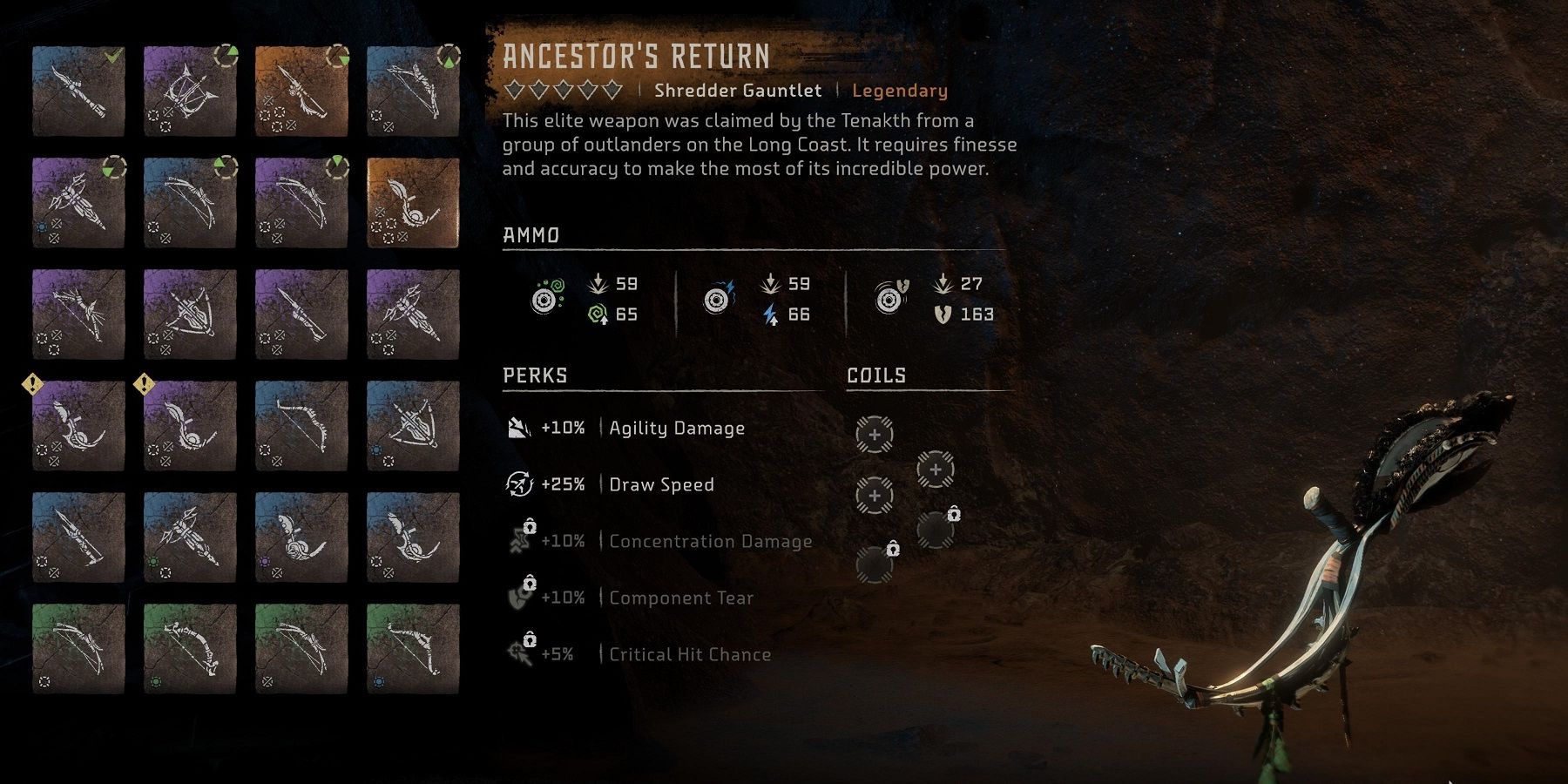 Horizon Forbidden West Where to Get Legendary Weapons What They Do Ancestors Return