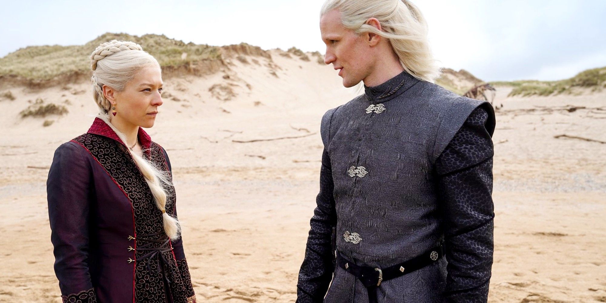 House of the Dragon Emma D Arcy as Rhaenyra Targaryen and Matt Smith as DaemonTargaryen
