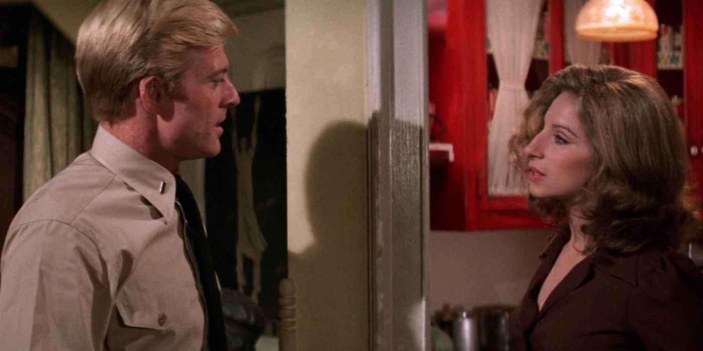 Robert Redford e Barbra Streisand nei ruoli principali in The Way We Were