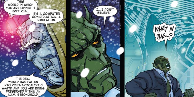 Hulk Created Marvel's Version of The Matrix, Making His Nemesis Neo