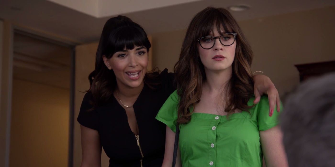 Jess and Cece in New Girl
