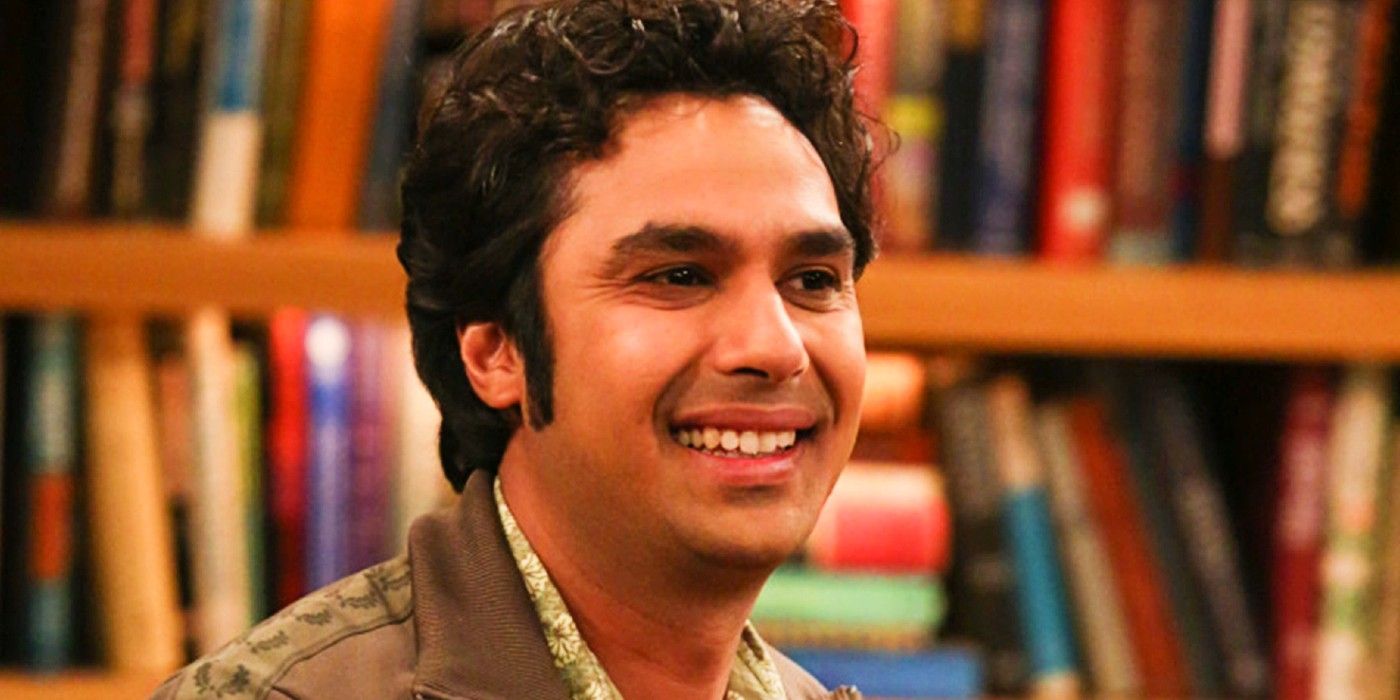 Kunal Nayyar as Raj in The Big Bang Theory