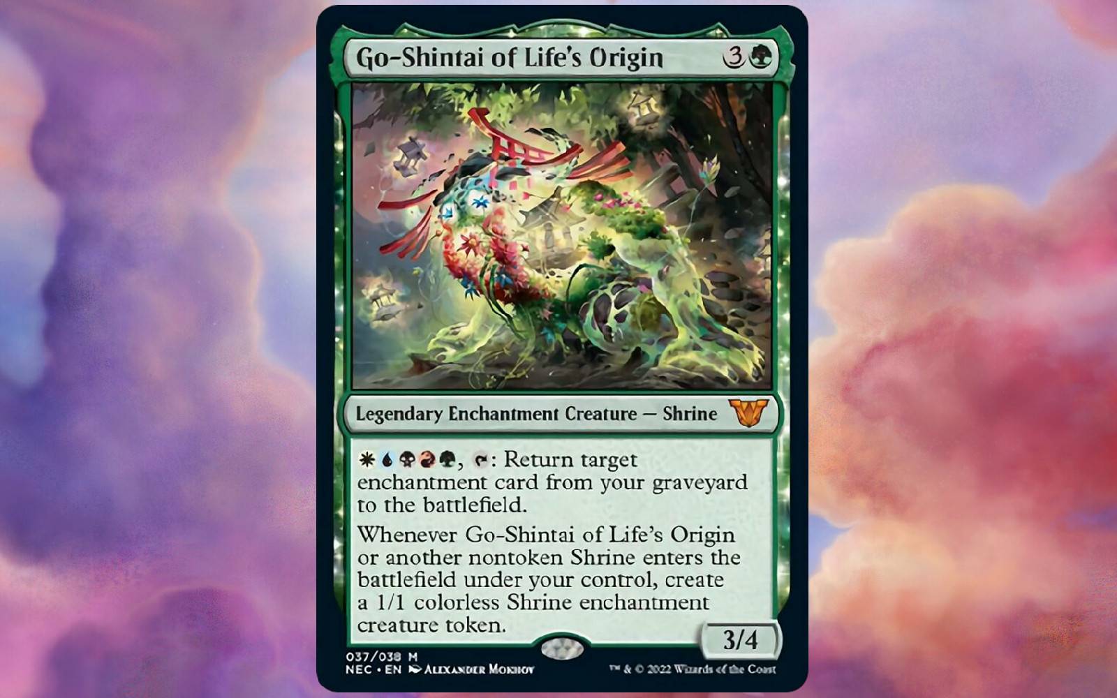 shrine card mtg Go-Shintai of Life's Origin Whenever a player casts a spell Shrine of Limitless Power |