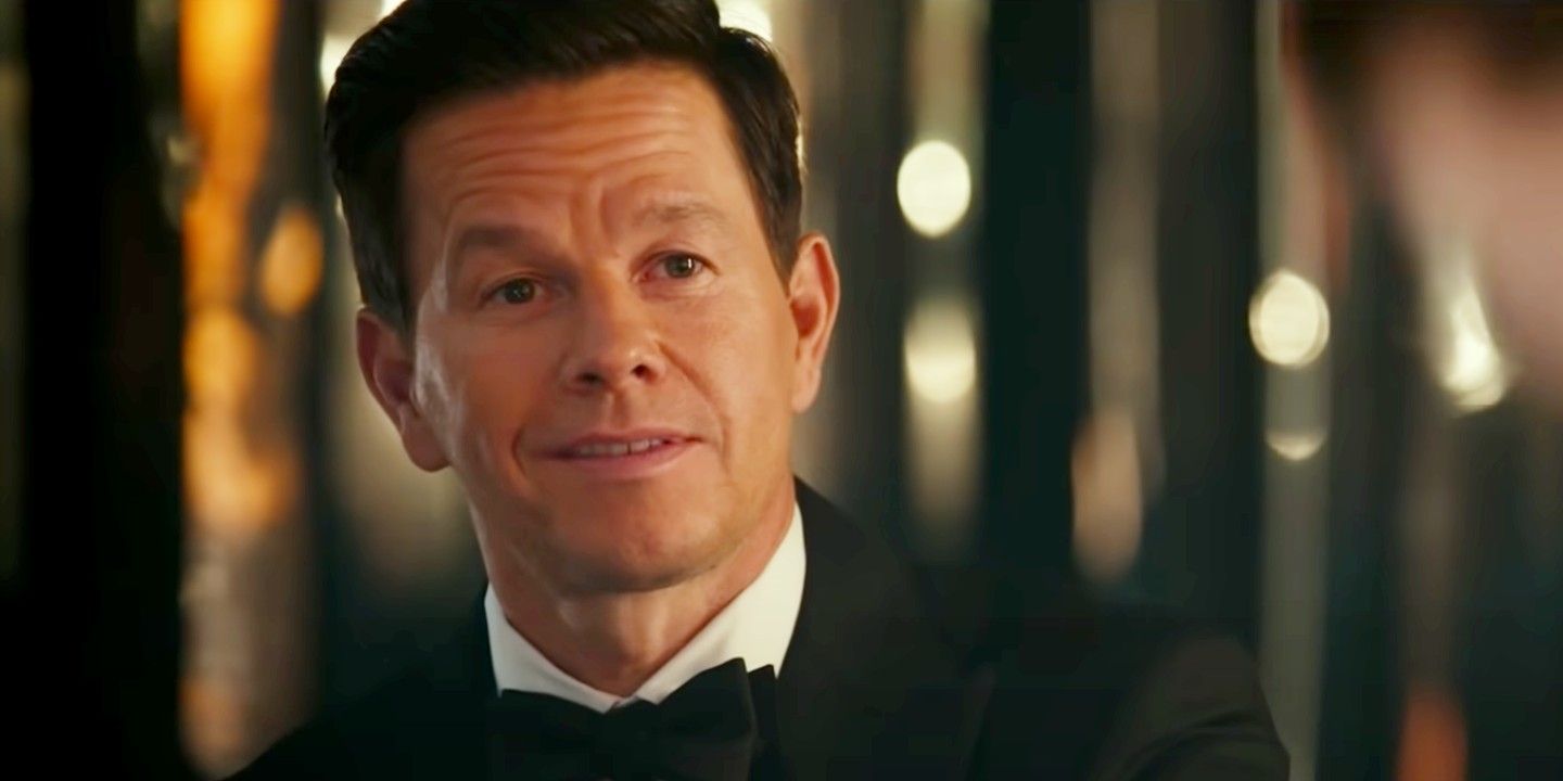 Mark Wahlberg smiling as Sully in Uncharted
