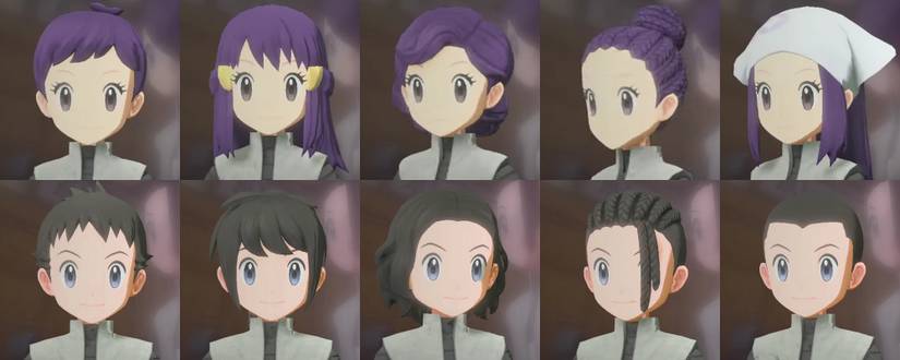 All Hairstyles In Pokémon Legends: Arceus (& Where to Find Them)