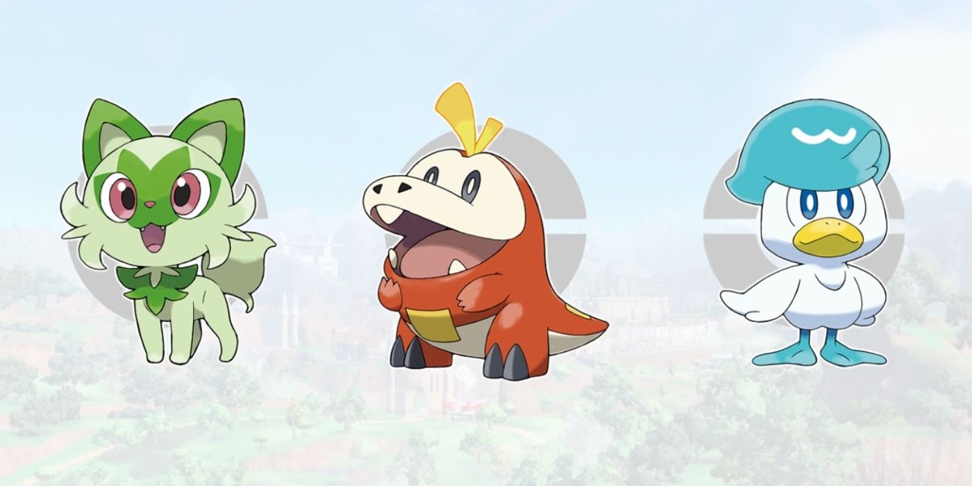 Everything We Know About Pokémon Scarlet & Violet's New Starters