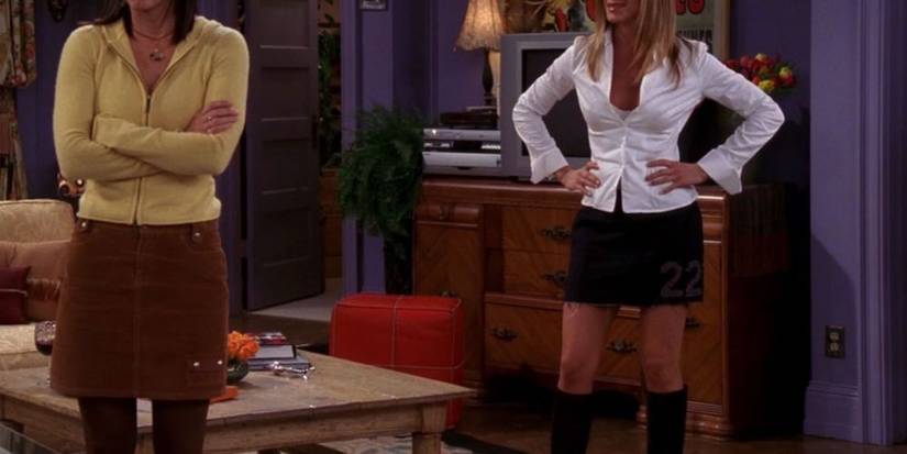 Outfit Rachel Green Plaid Dress Friends Fashion Rachel Green Edit Season