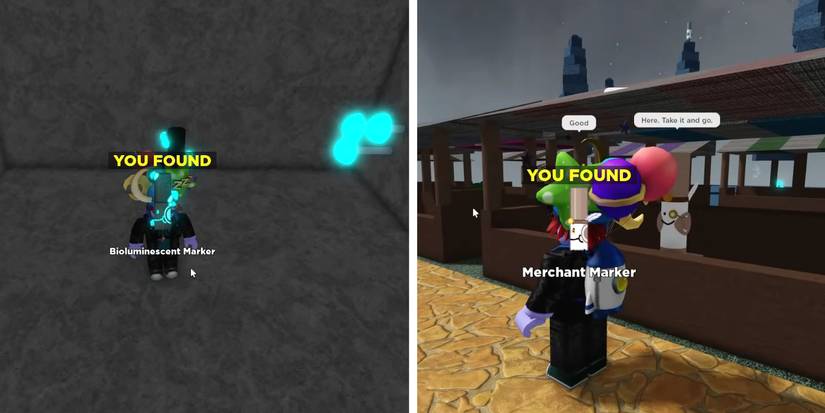 Roblox Hard level Marker Locations in Washable Kingdom