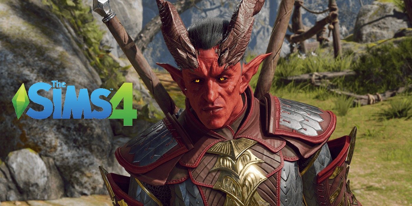 D&D's Tiefling Race Remade In The Sims 4 | Screen Rant