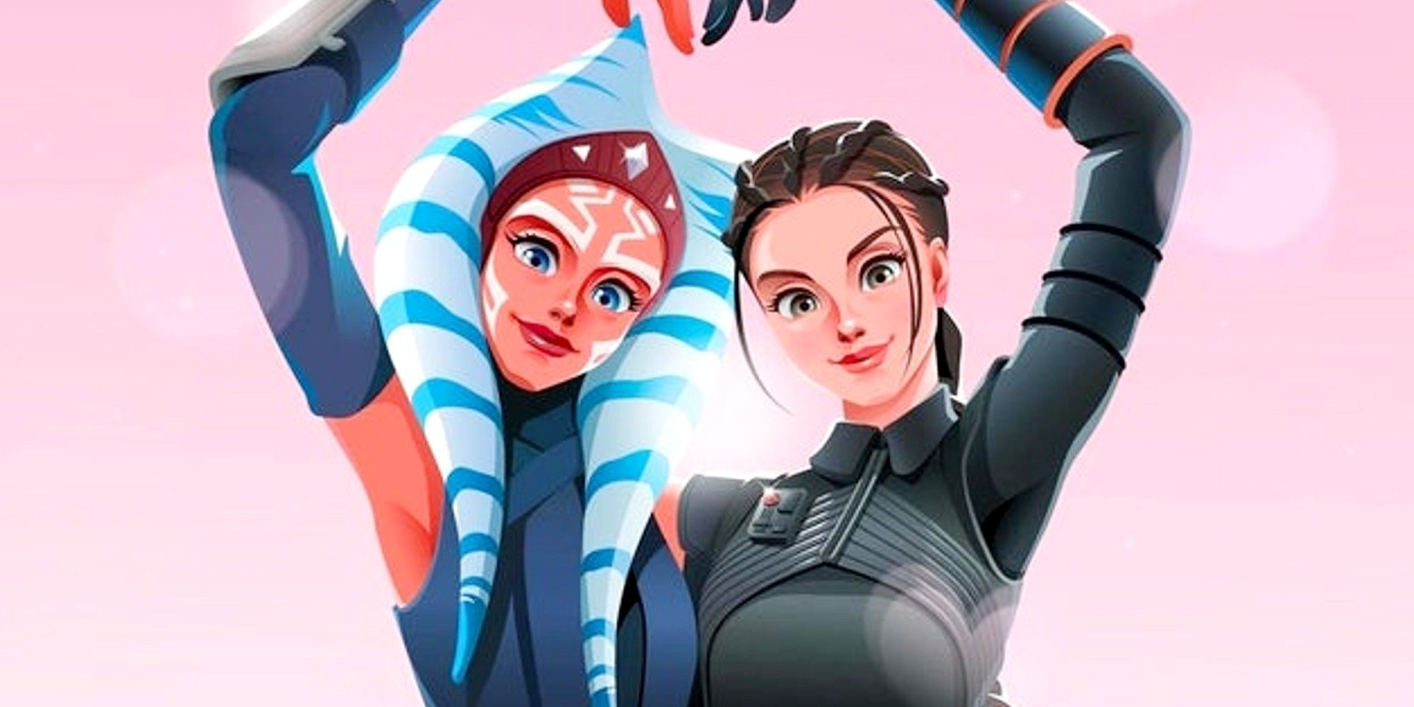 Adorable Star Wars Art Imagines Fennec Shand & Ahsoka As Best Friends