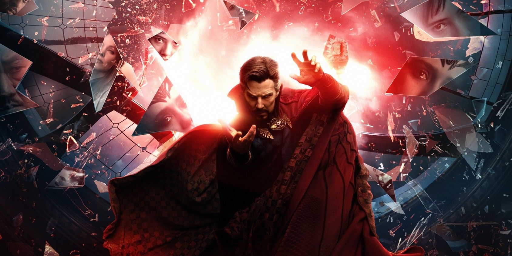 The Broken Multiverse Becomes Real In Doctor Strange 2 Theater Poster