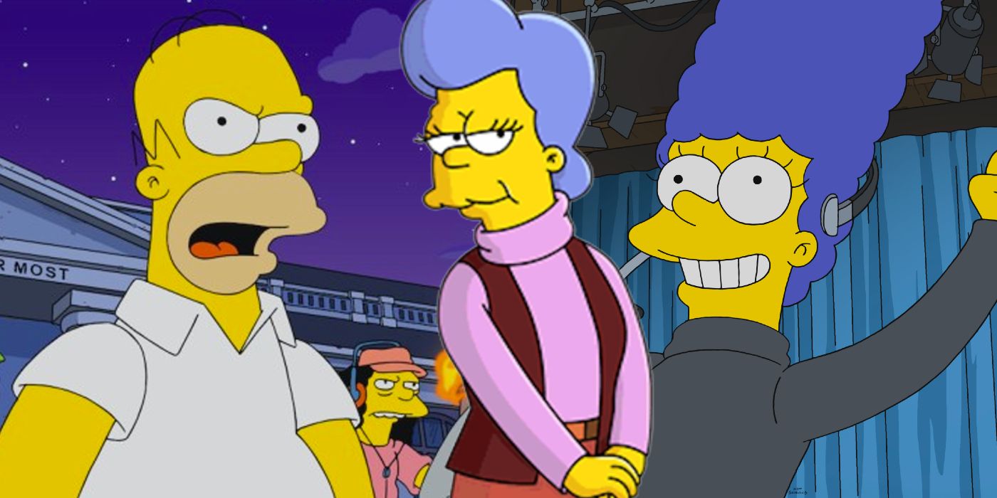 The Simpsons Season 33 Homer Marge Mona