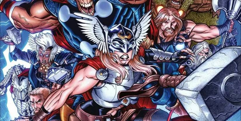 Thor Club Thor's All-God, All-Thor Team Officially Return as Marvel's Most ...