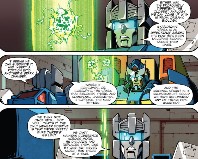 Exarchon Transformers' Cybertron Faces Its Greatest Threat, And It's Not Megatron