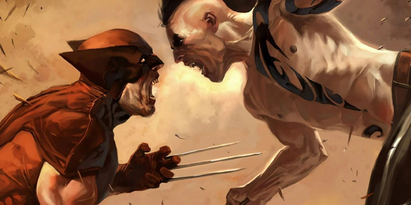 Wolverine (Logan) lutando contra Daken (Akihiro) Imagem em destaque