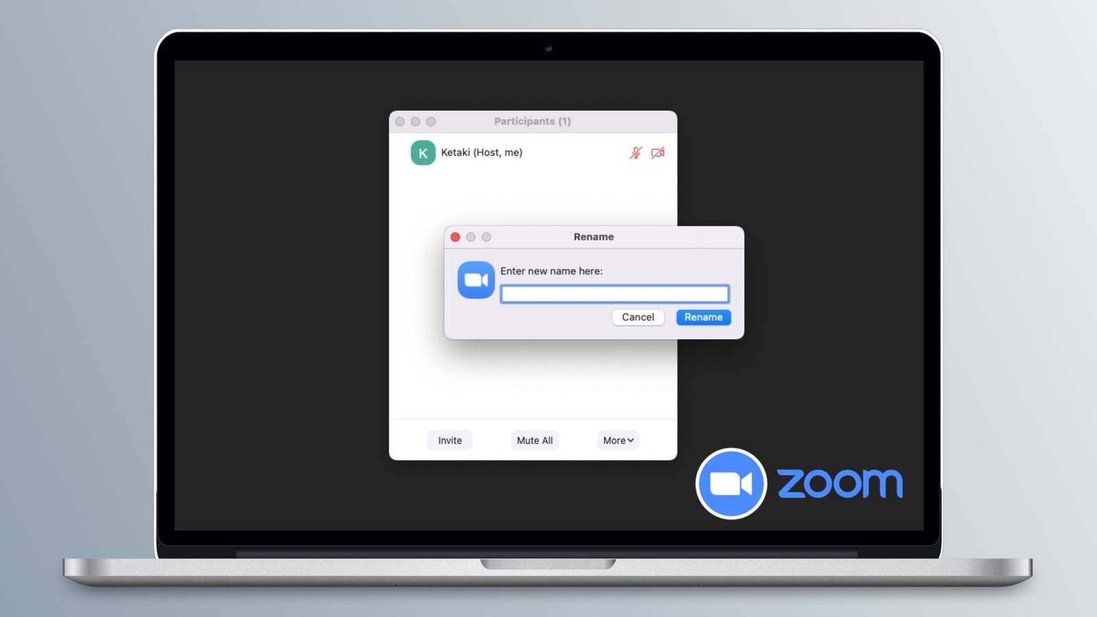 How To Change Zoom User Name Before & During A Meeting