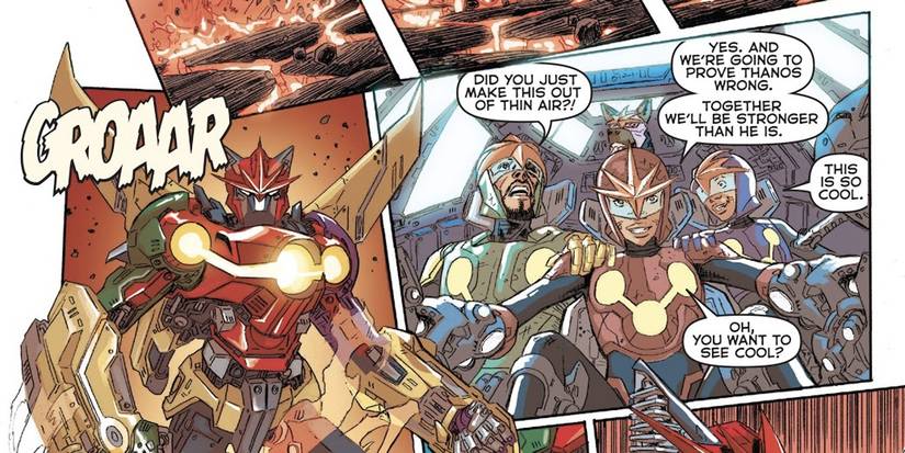 Marvel's Infinity Stone Armor Did What Thanos' Gauntlet Never Could