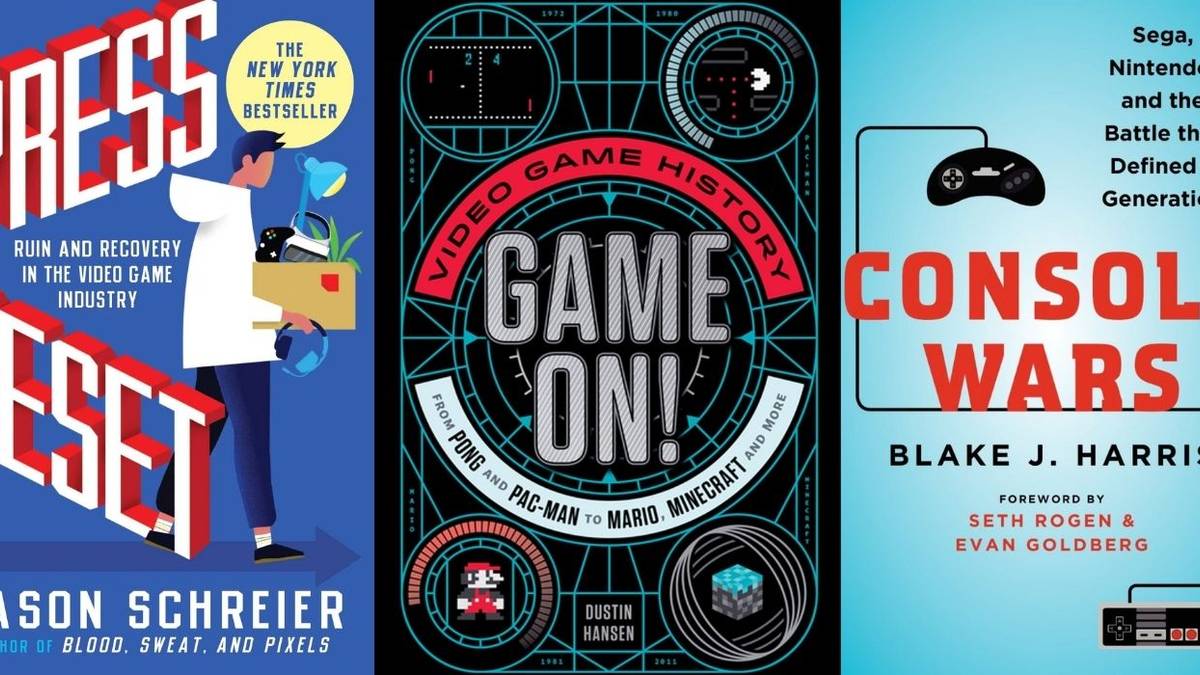 10 Books About Gaming History That Gamers Will Love