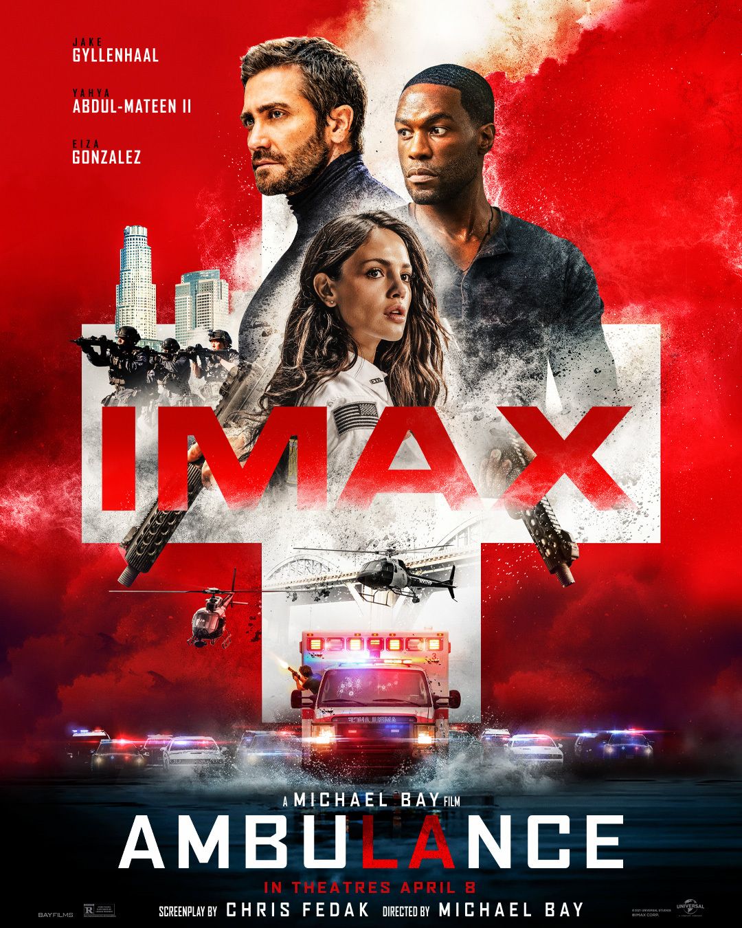 Ambulance movie IMAX poster full