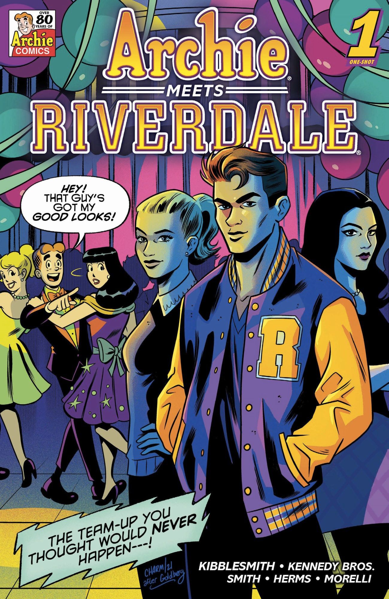 Archie Meets Riverdale Comic Cover Art