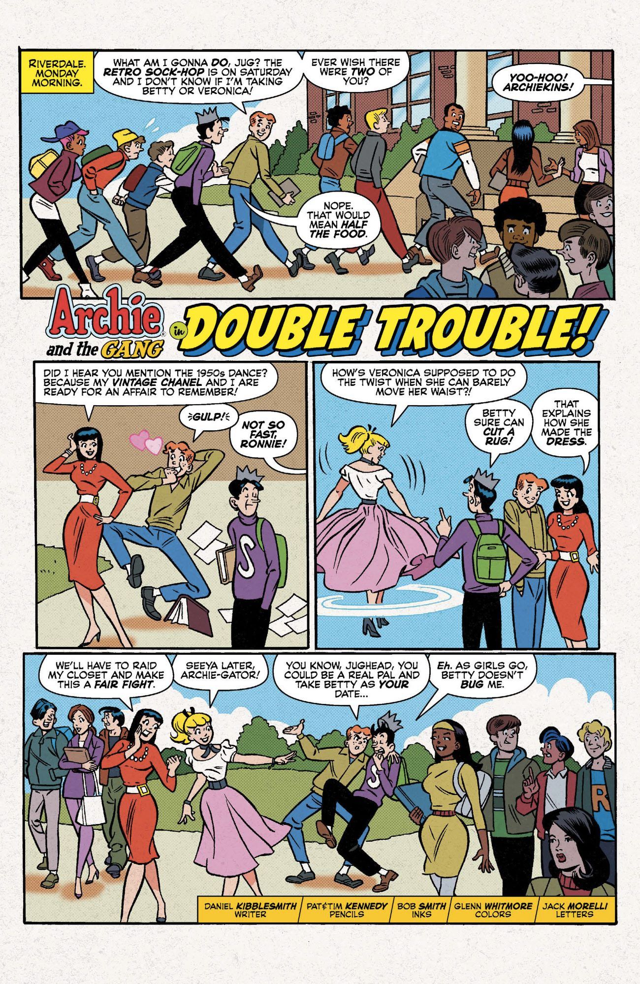 Archie Meets Riverdale Comic Preview Page 1