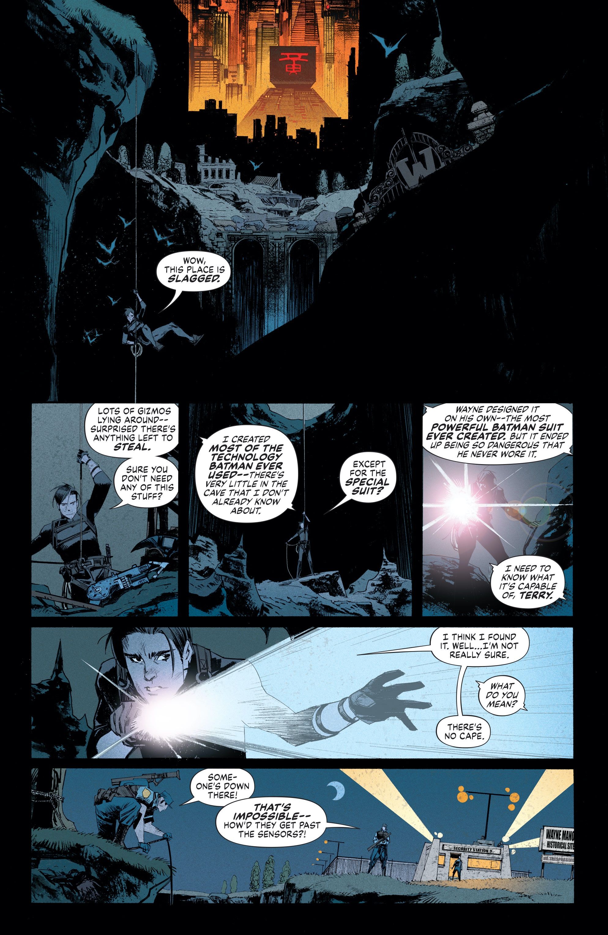 Batman Beyond the White Knight 1 Preview Page 1