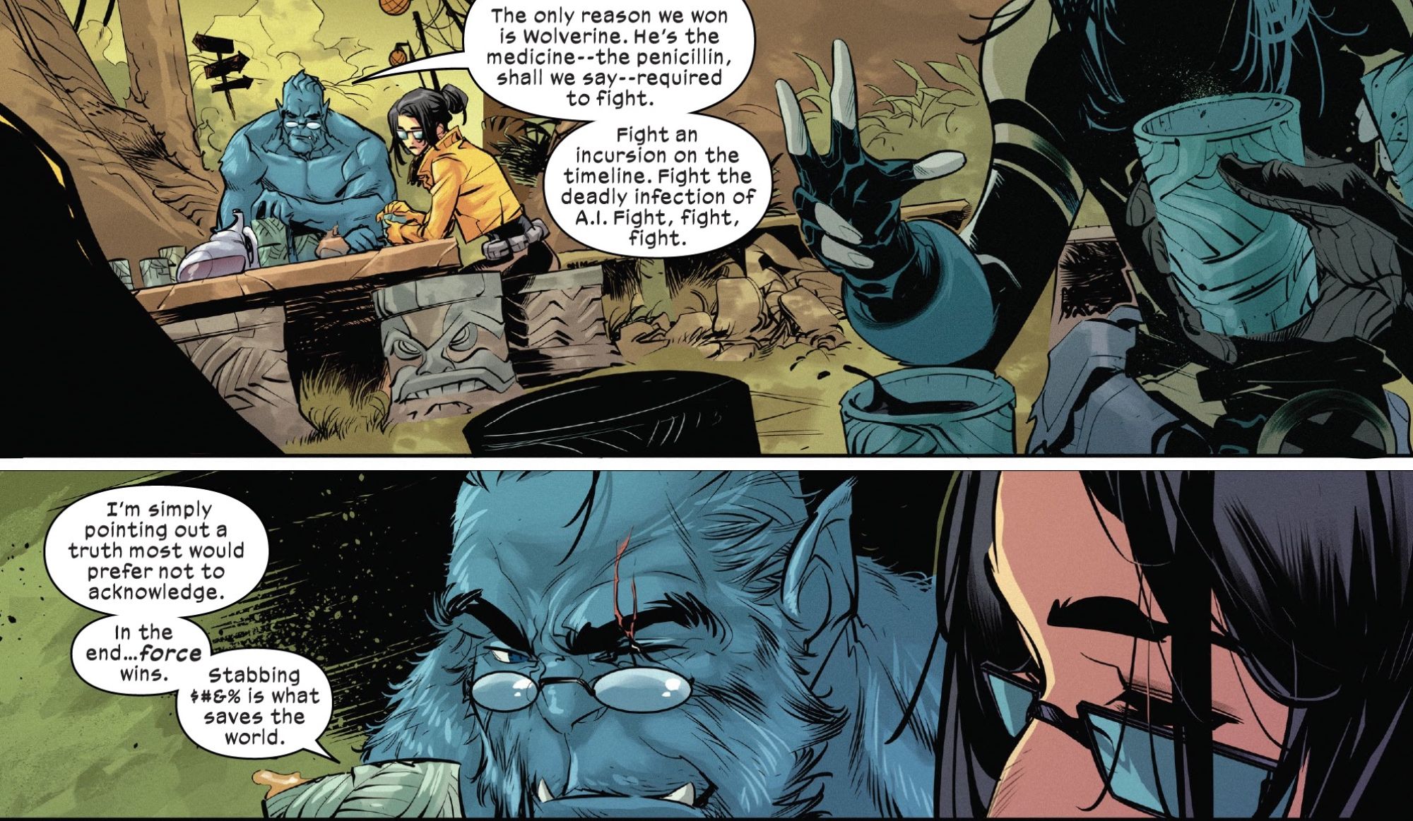 O novo lema de Wolverine é oficialmente o melhor dos quadrinhos 1
