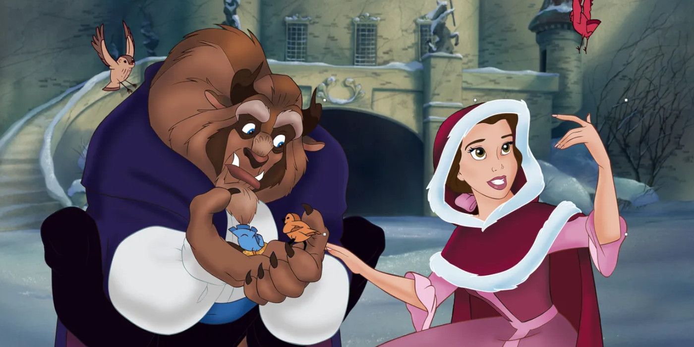Beauty and the Beast something there scene