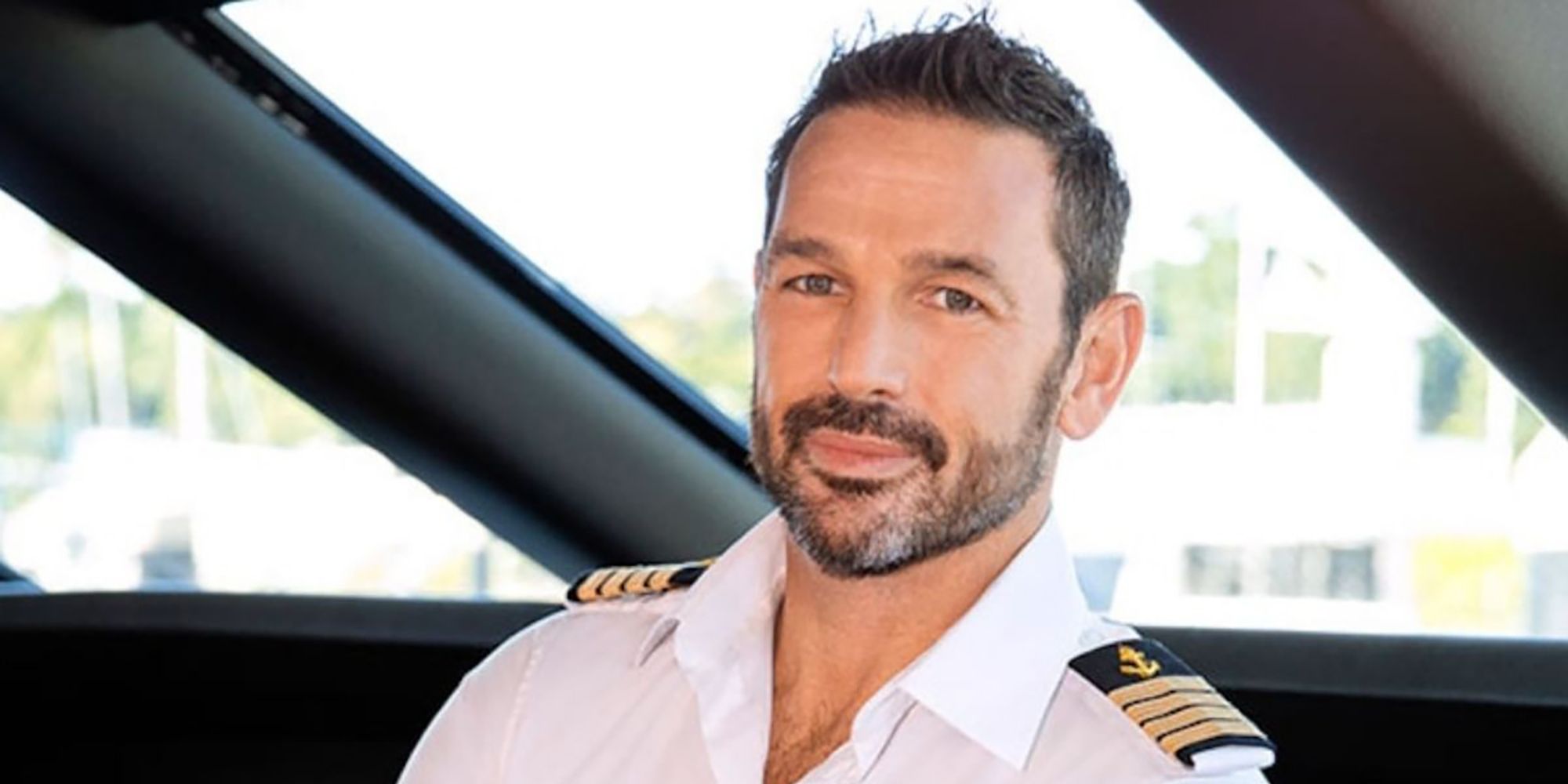 Captain Jason Chambers Below Deck Down Under Posing