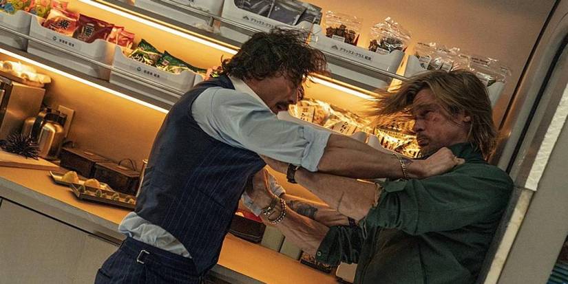 Script Bullet Train Bullet Train CinemaCon Footage Teases Exciting Opening Action Sequence