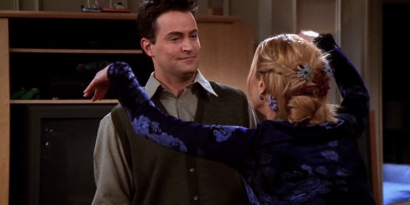 Chandler And Phoebe In Friends