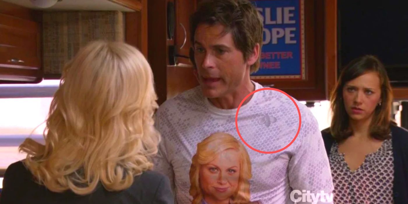 Chris is wearing bumble flex on Parks and Rec
