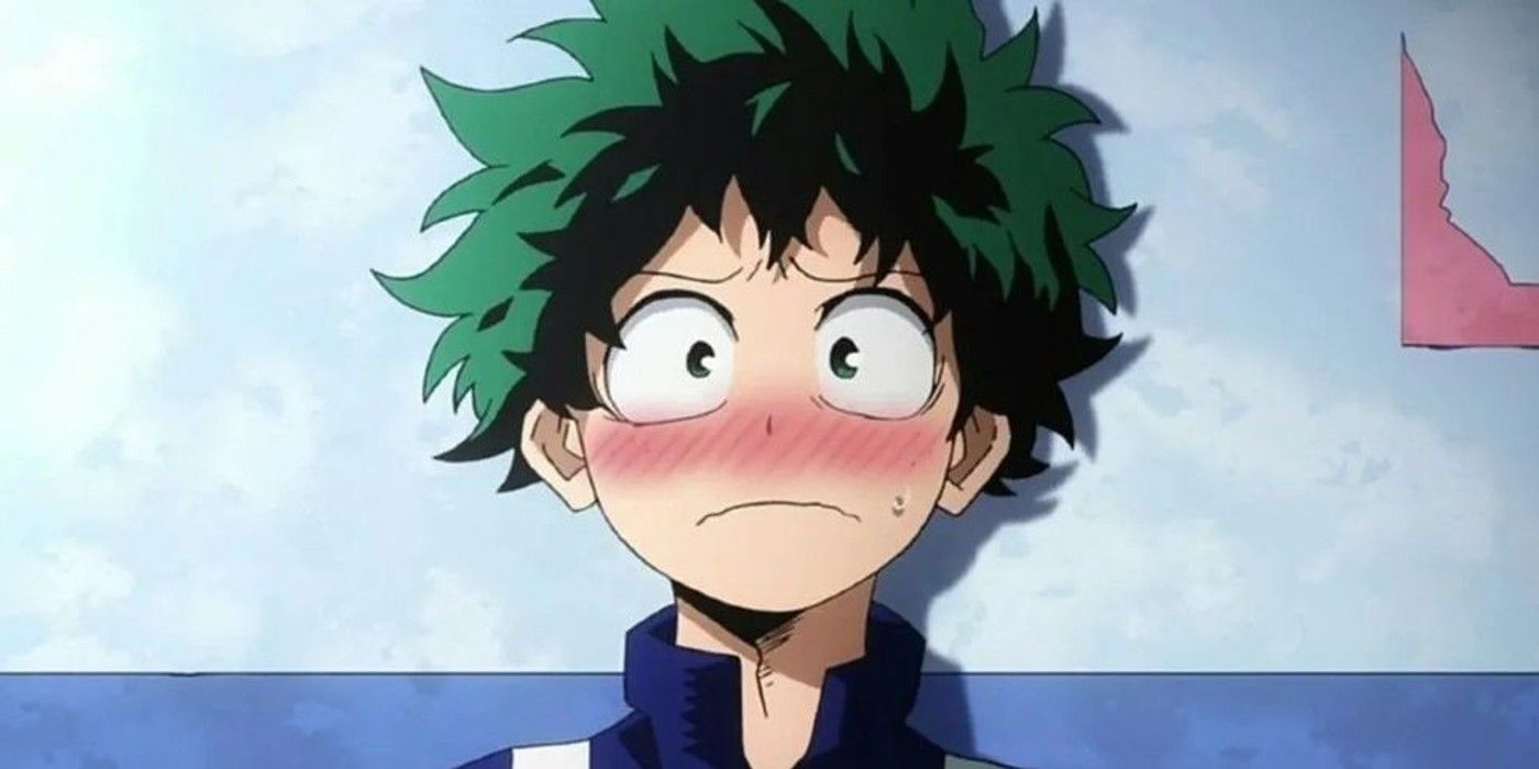 Deku Looks Nervous