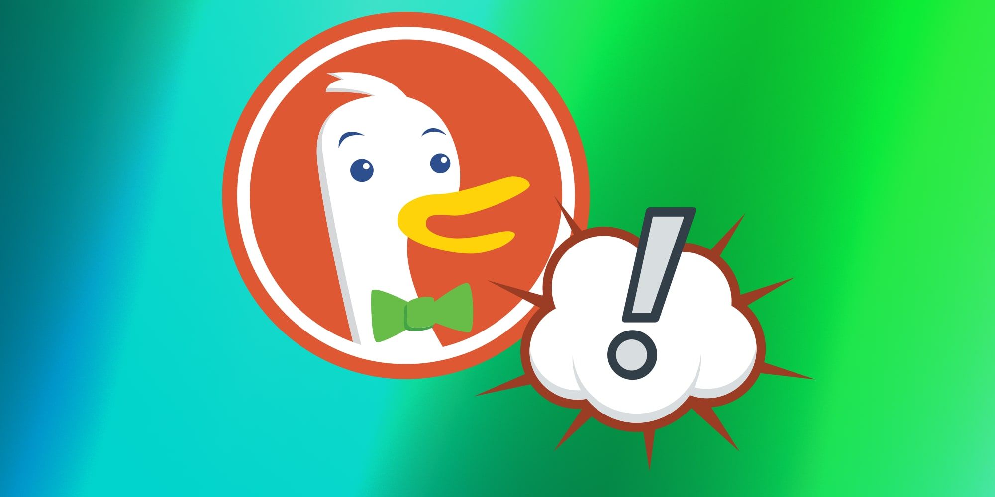 DuckDuckGo Search Engine And Bang Shortcut Symbol