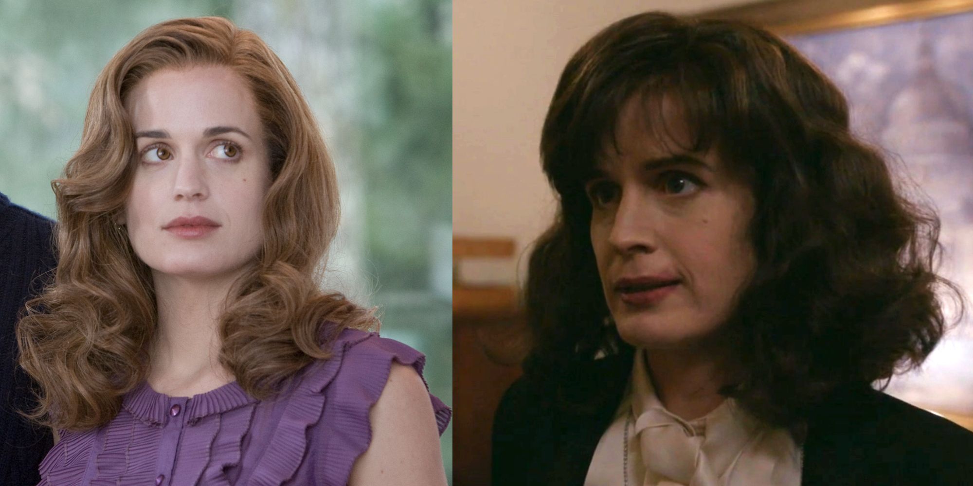 Elizabeth Reaser in Twilight and Impeachment American Crime Story