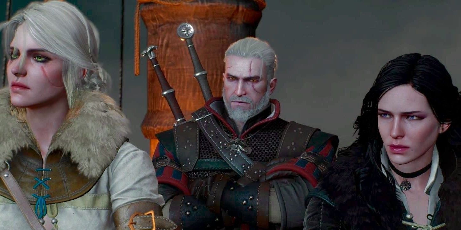 Geralt Ciri and Yen