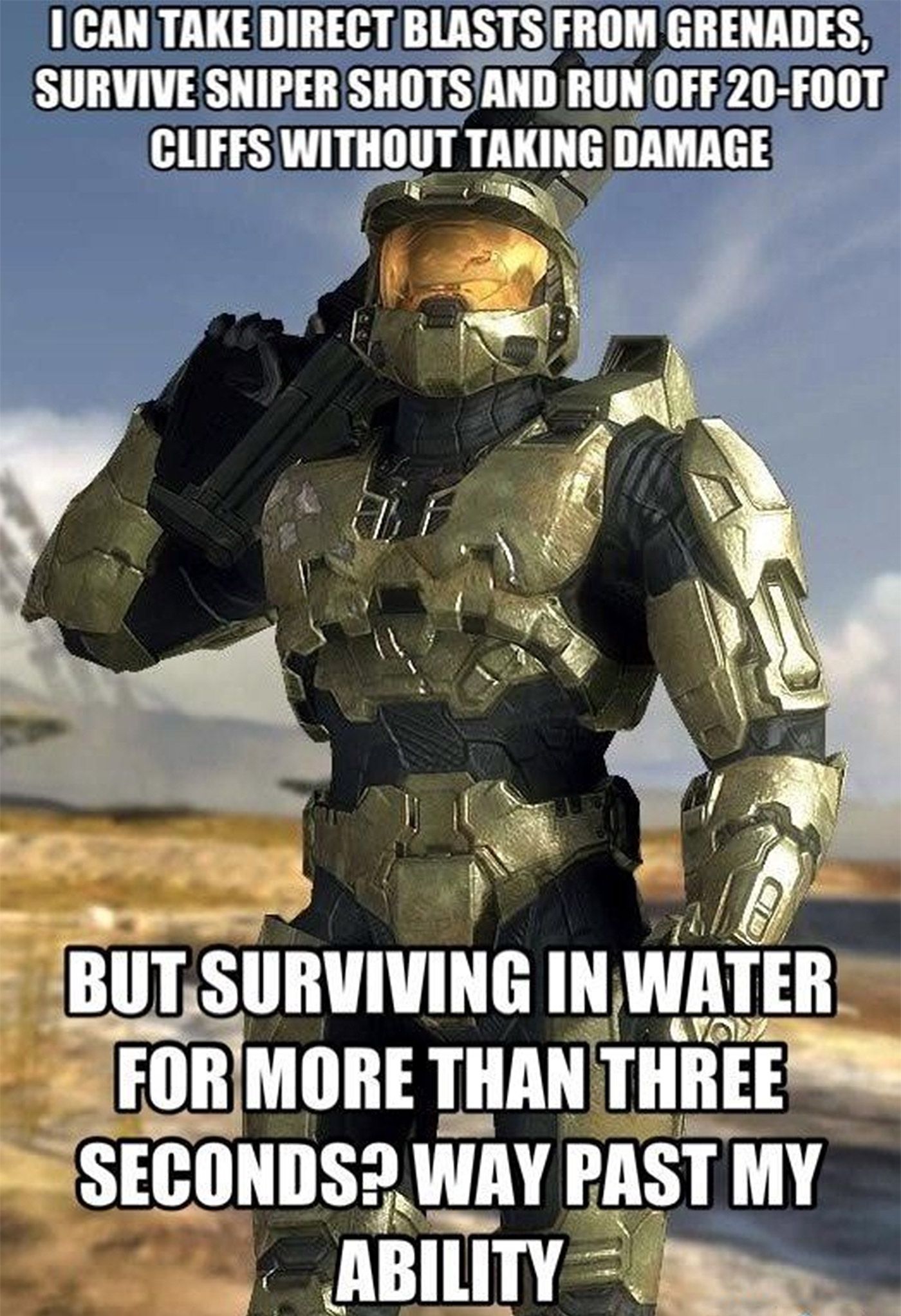 Halo Memes Water