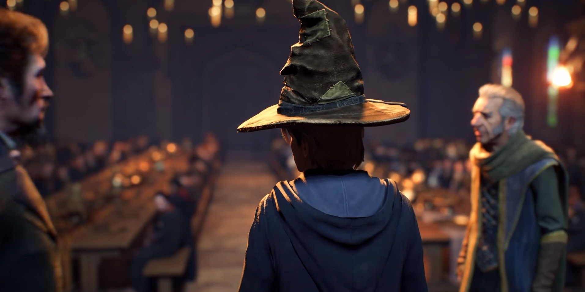 Hogwarts Legacy Sorting Hat Scene