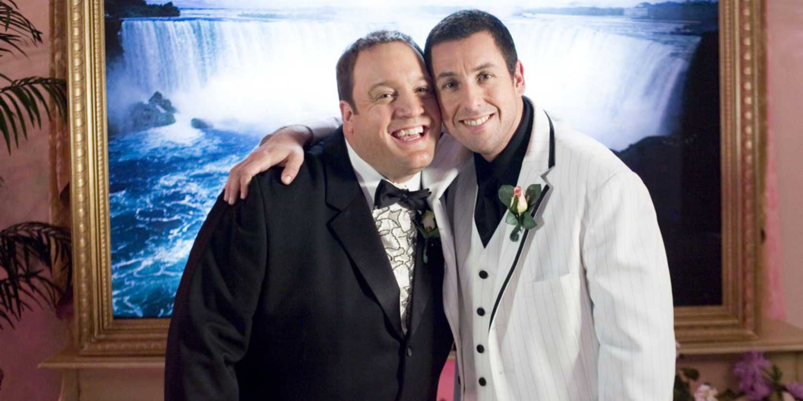 Adam Sandler e Kevin James em I Now Pronounce You Chuck & Larry