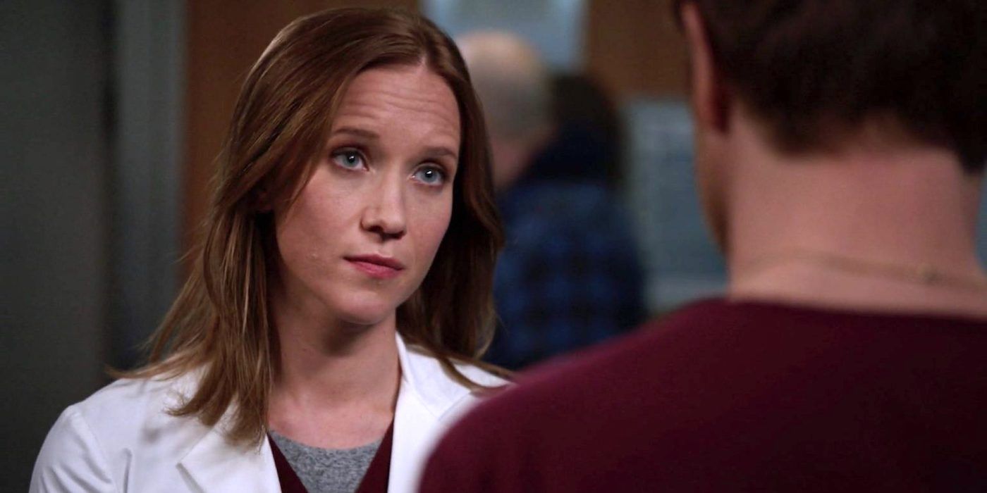 Jessy Schram as Hannah Asher in Chicago Med