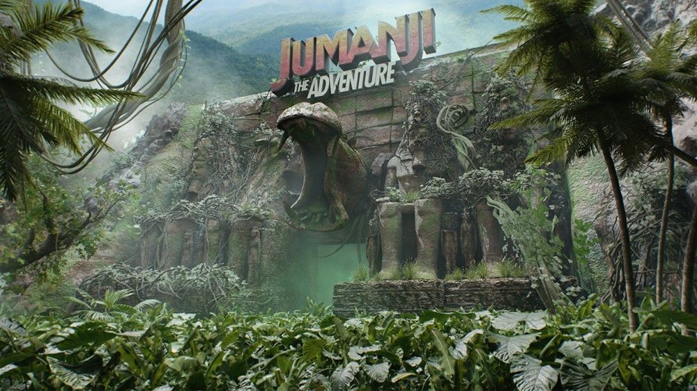 Jumanji the Adventure theme park ride