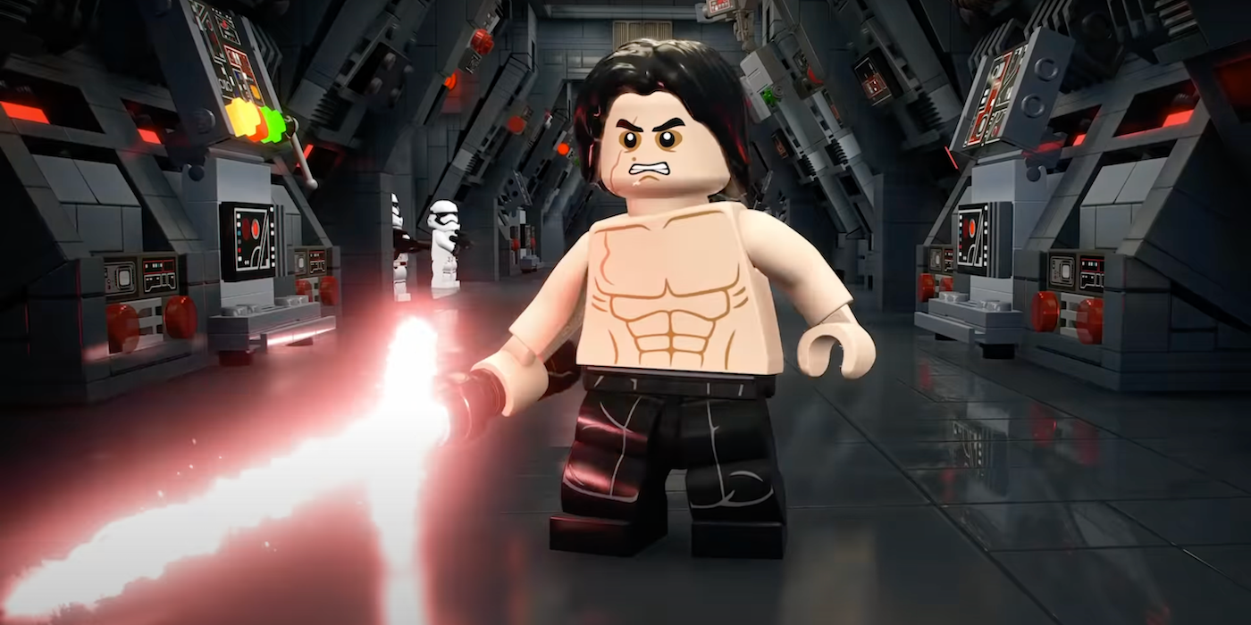 LEGO Star Wars Skywalker Saga features shirtless Kylo Ren