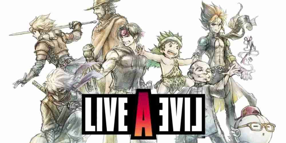 Remake do jogo da Square-Enix Live A Live mostra os protagonistas.