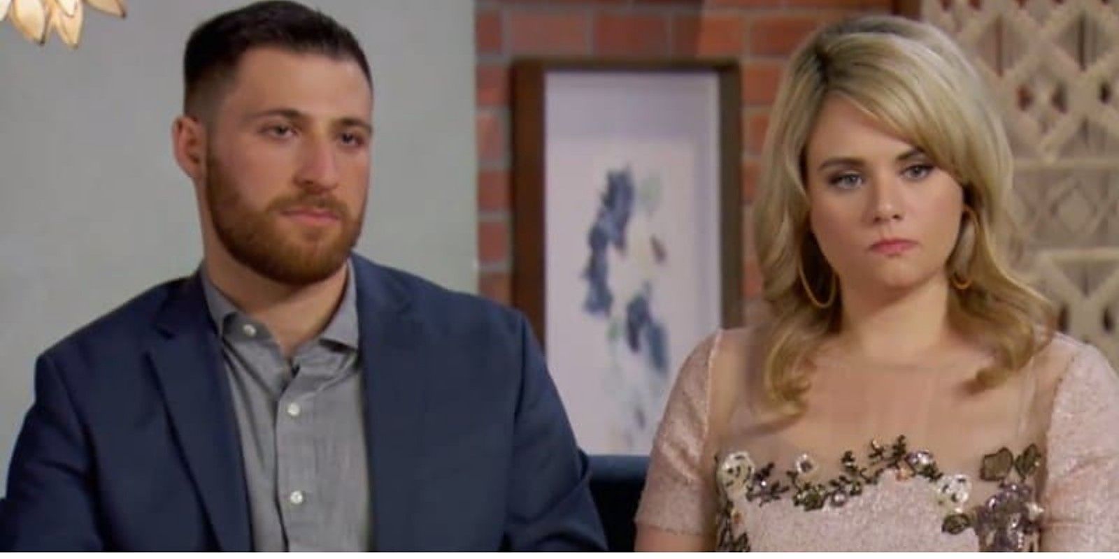 Luke Cuccurullo Kate Sisk MAFS season 8 couple looking miserable together