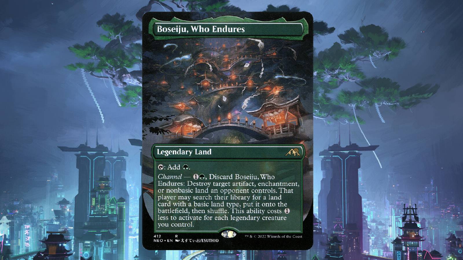 mtg kamigawa neon dynasty expensive cards Magic the Gathering: Kamigawa: Neon Dynasty: Omega Box main image 1