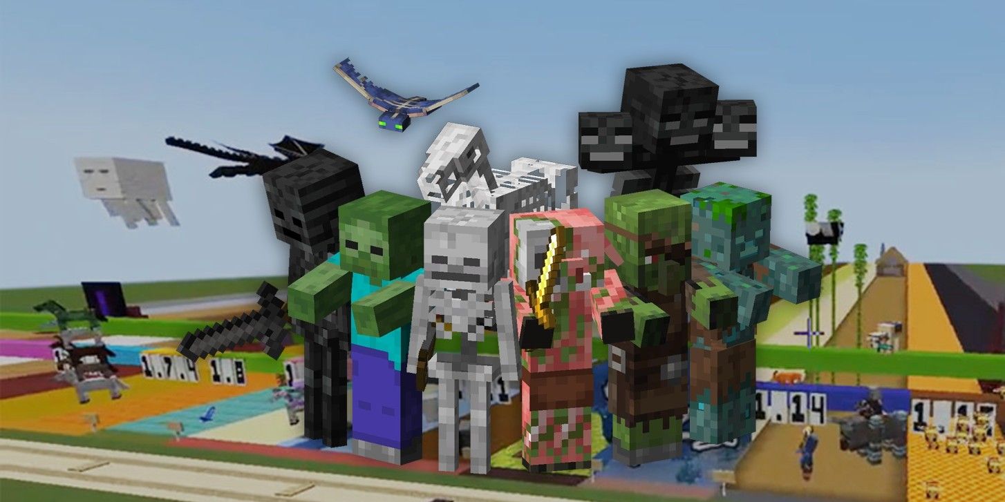 Minecraft Bestiary Puts All The Game's Creatures In Release Order