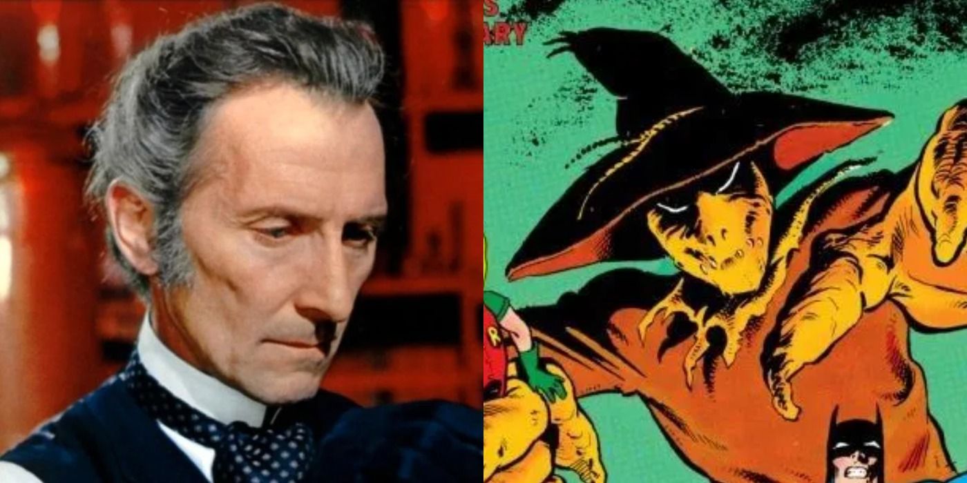 Peter Cushing as The Scarecrow